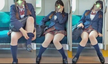 赤チェックミニスカJKのパンチラ誘惑！お金を支払い追加でパンチラを見せてもらう！